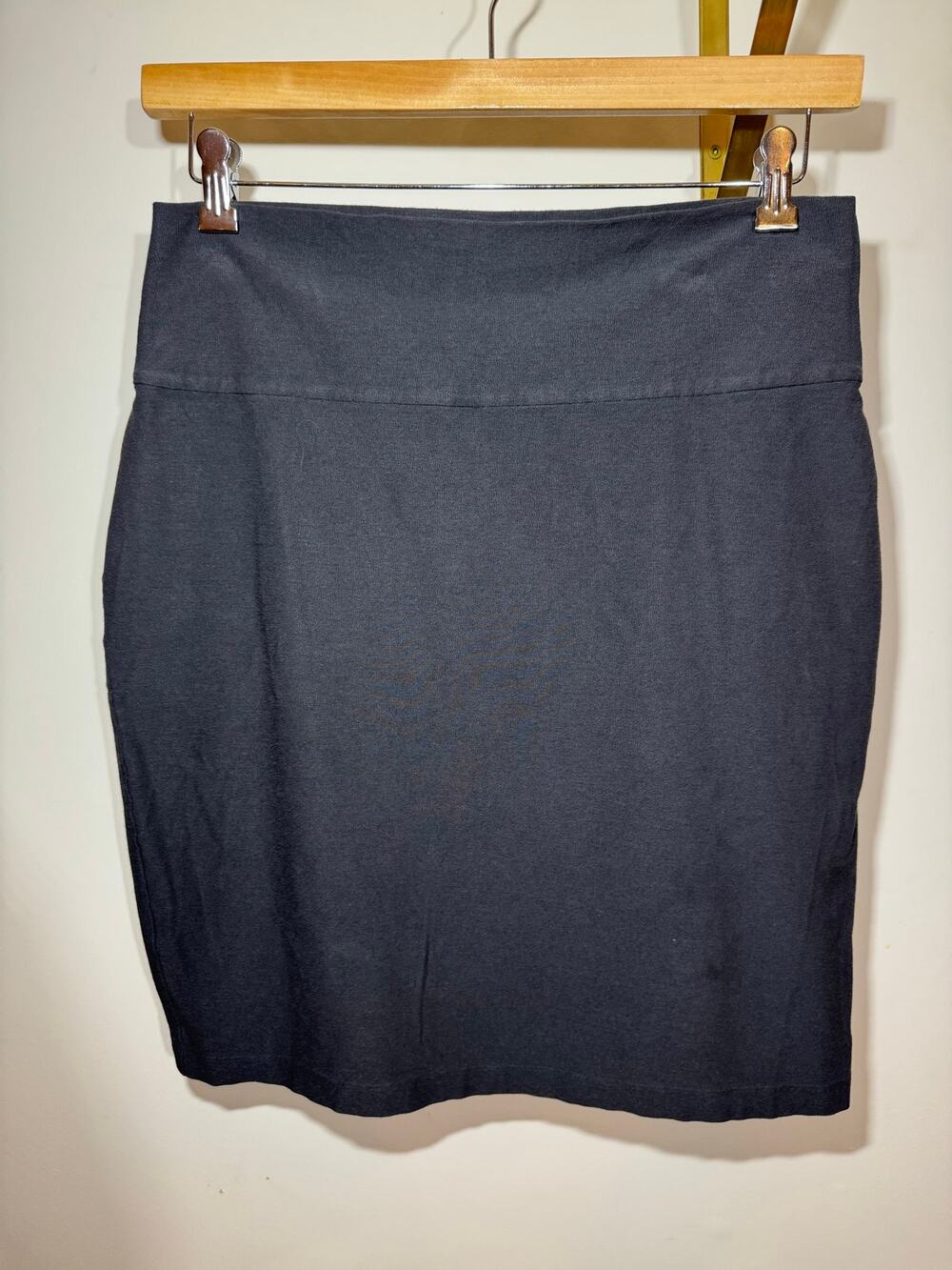 Eileen Fisher Stretch Knit Pencil Skirt Size Medium